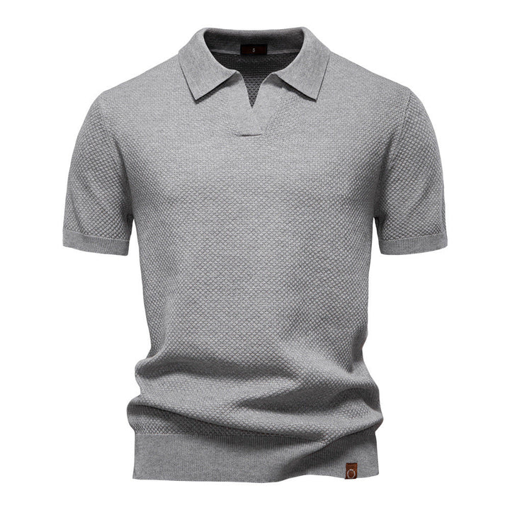 Ethan | Textured Polo