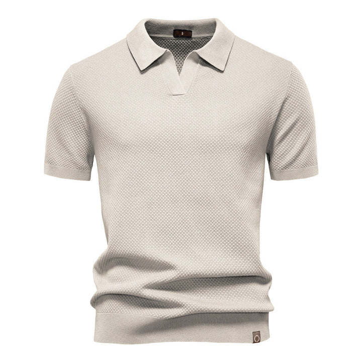 Ethan | Textured Polo