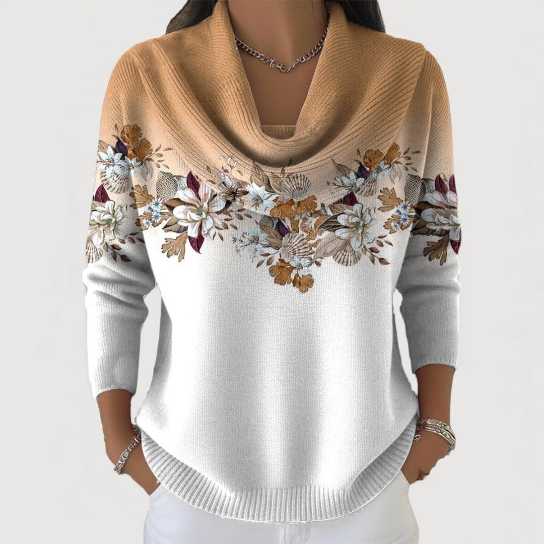 Charlie | Floral Knit Sweater
