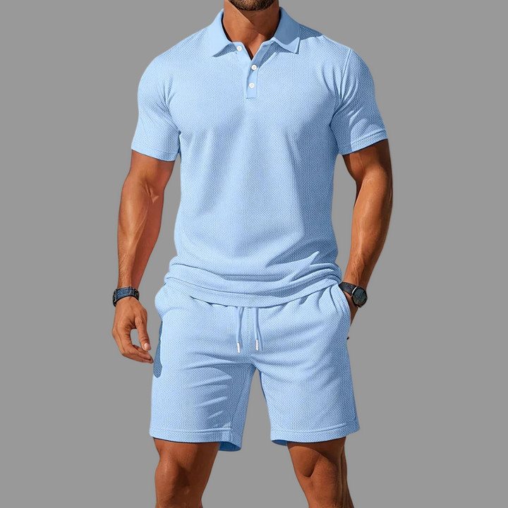 Cole | Summer Polo &amp; Shorts Set