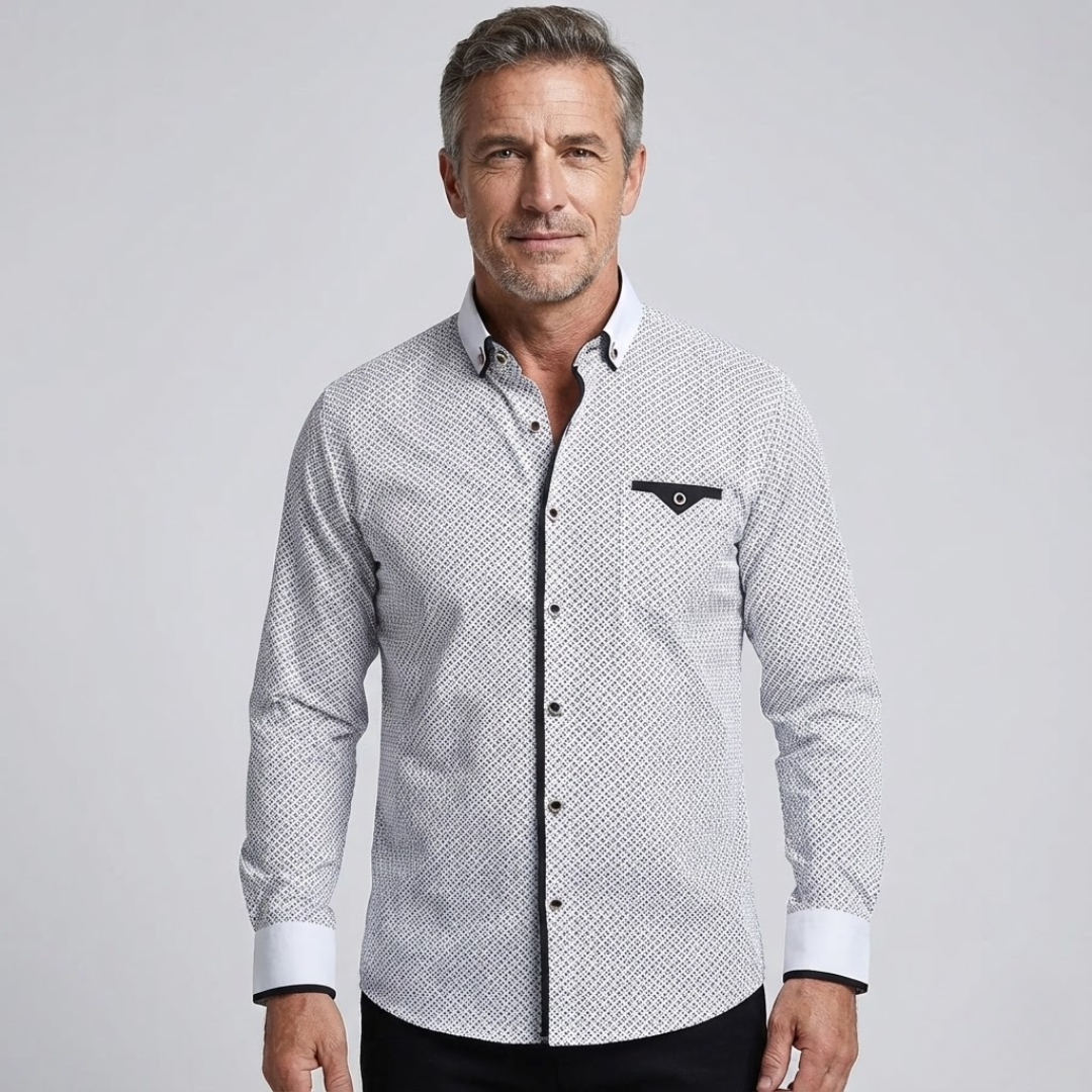 Ryan | Elegant Long-Sleeve Blouse