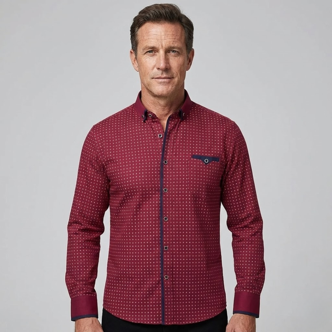 Ryan | Elegant Long-Sleeve Blouse