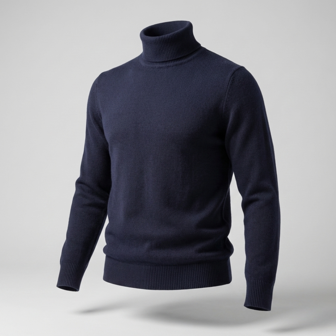Avery | Soft Ribbed Turtleneck Sweater