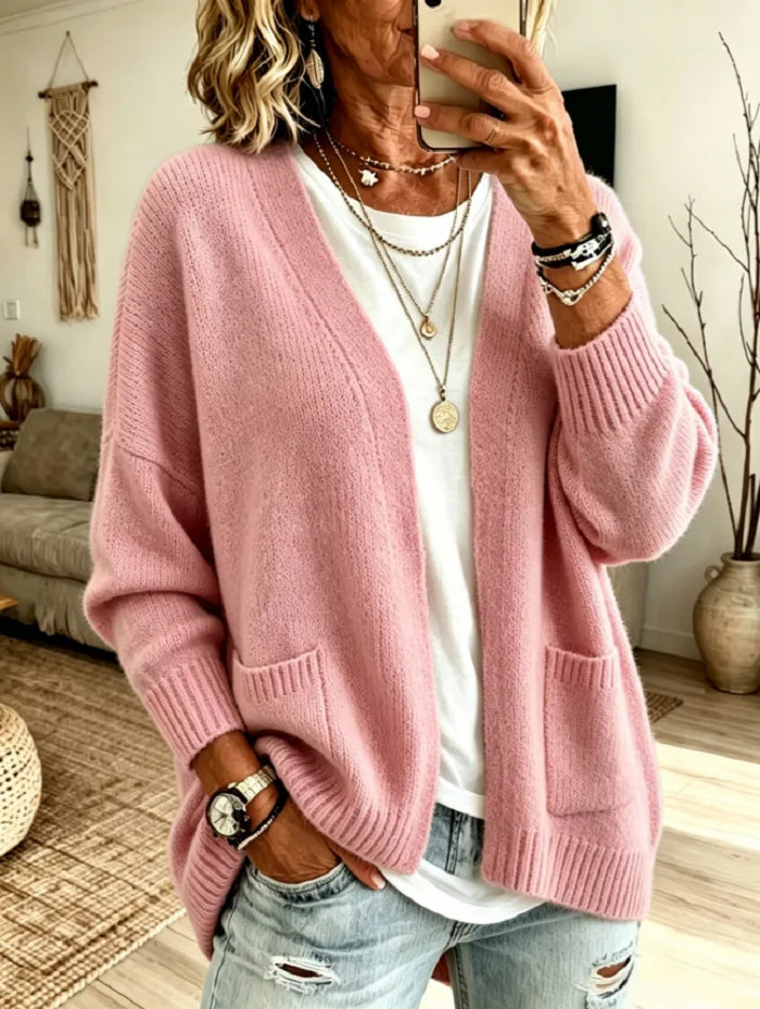 Beverly | Cozy Open-Front Cardigan