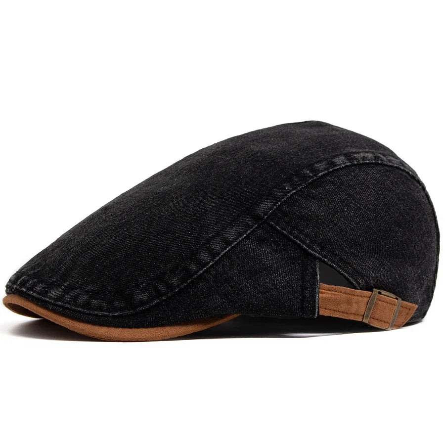 Walter | Classic Denim Flat Cap