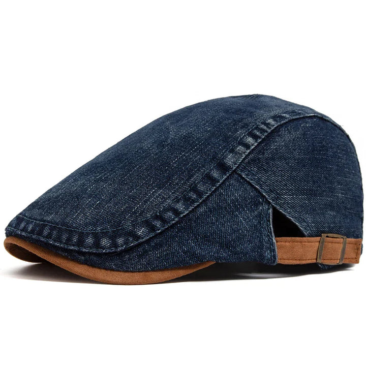 Walter | Classic Denim Flat Cap