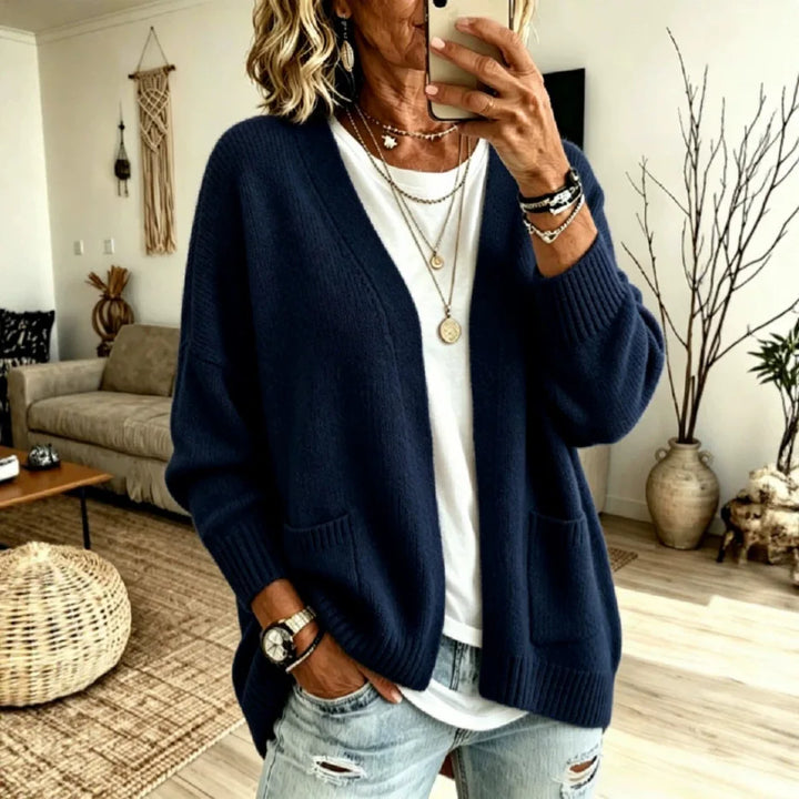 Beverly | Cozy Open-Front Cardigan