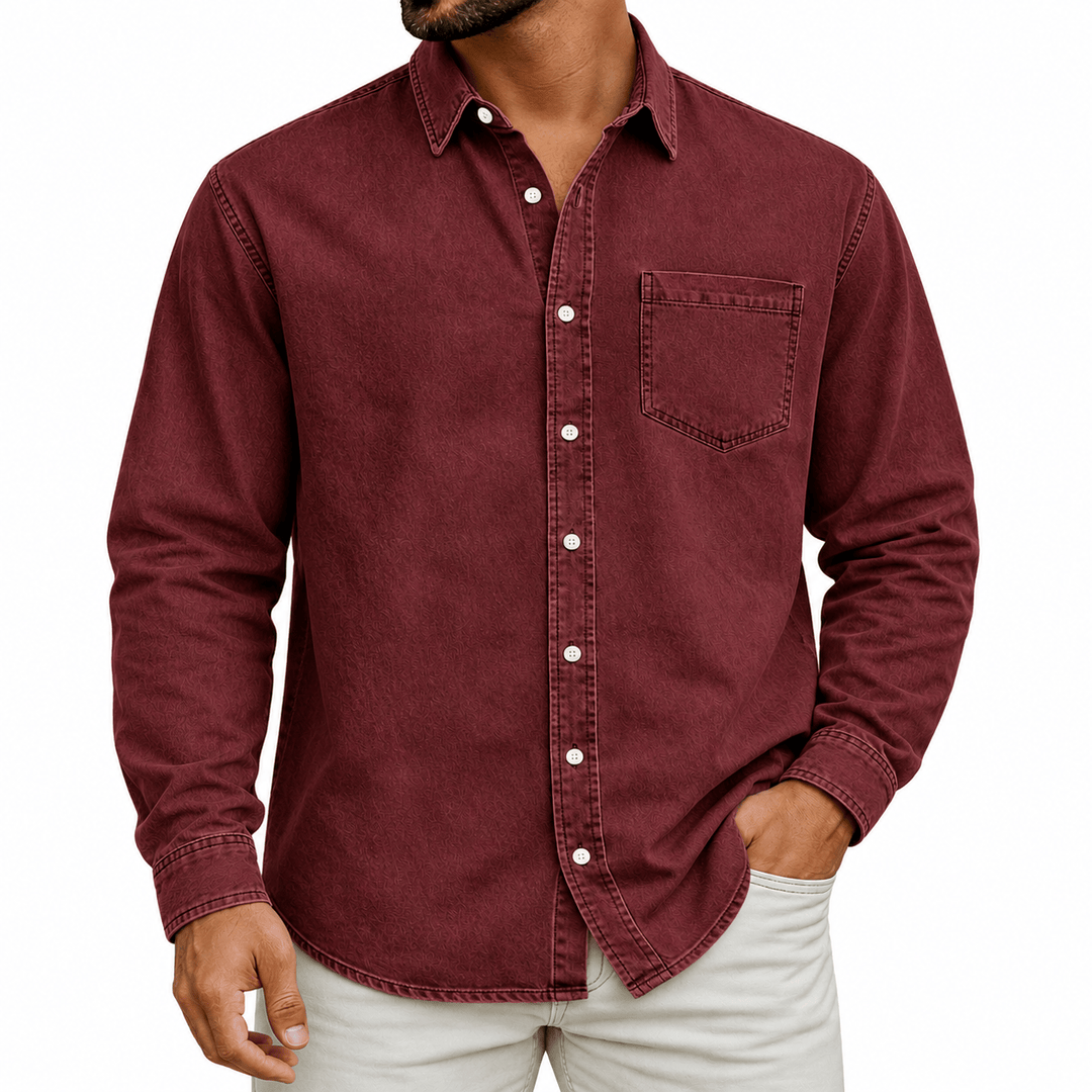 Wyatt | Washed Denim Shirt