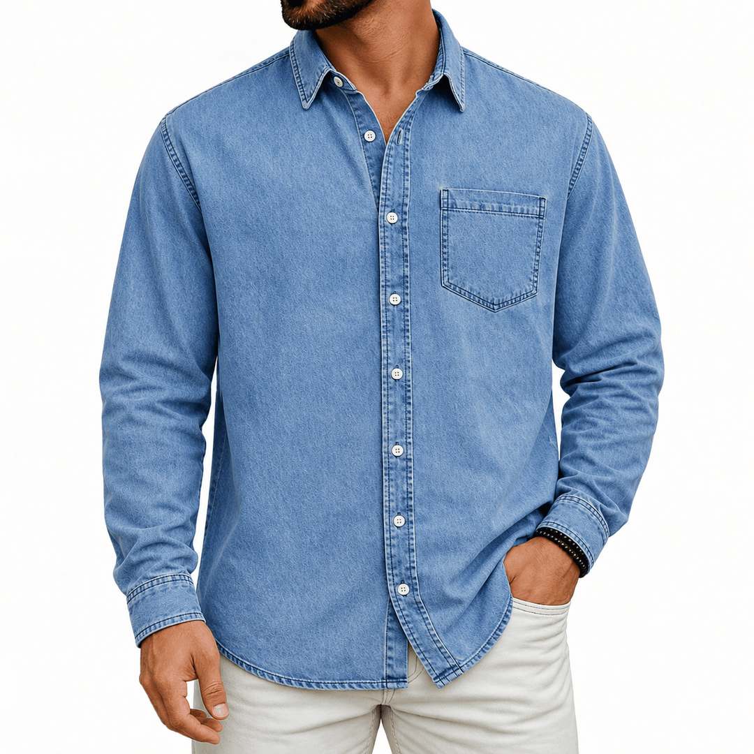 Wyatt | Washed Denim Shirt