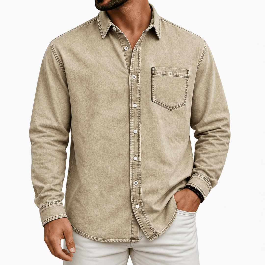 Wyatt | Washed Denim Shirt