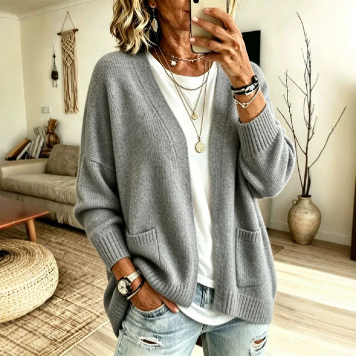 Beverly | Cozy Open-Front Cardigan