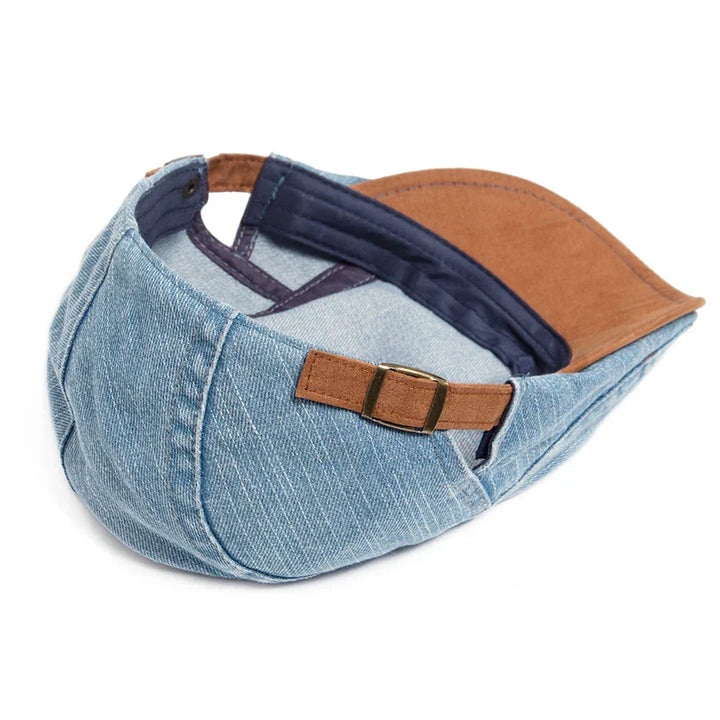 Walter | Classic Denim Flat Cap