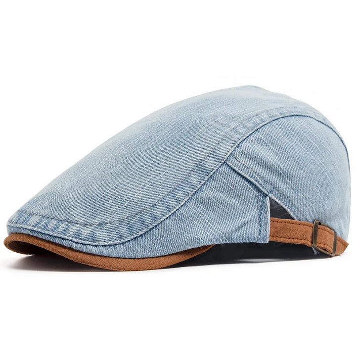 Walter | Classic Denim Flat Cap