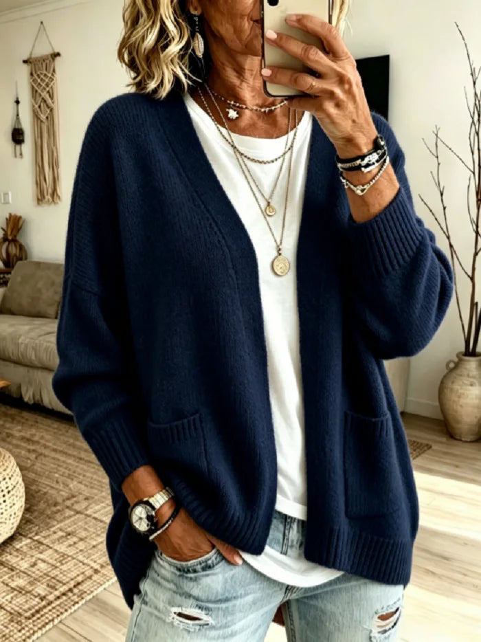 Beverly | Cozy Open-Front Cardigan