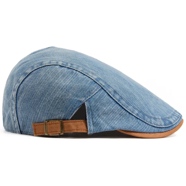 Walter | Classic Denim Flat Cap
