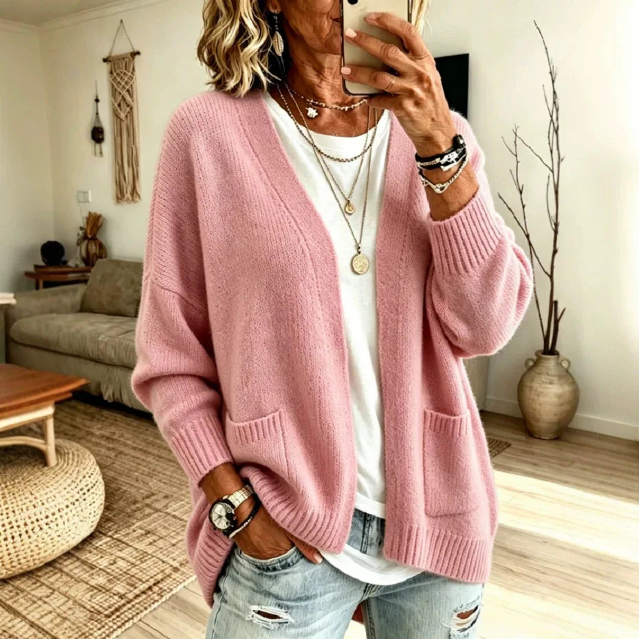 Beverly | Cozy Open-Front Cardigan
