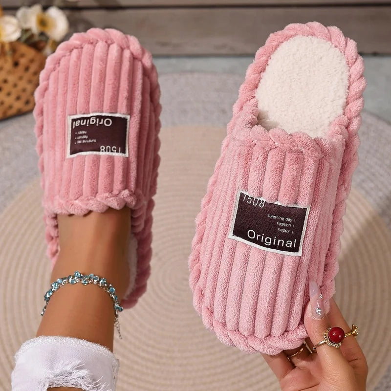 Marlene | Plush-Lined Padded Slippers