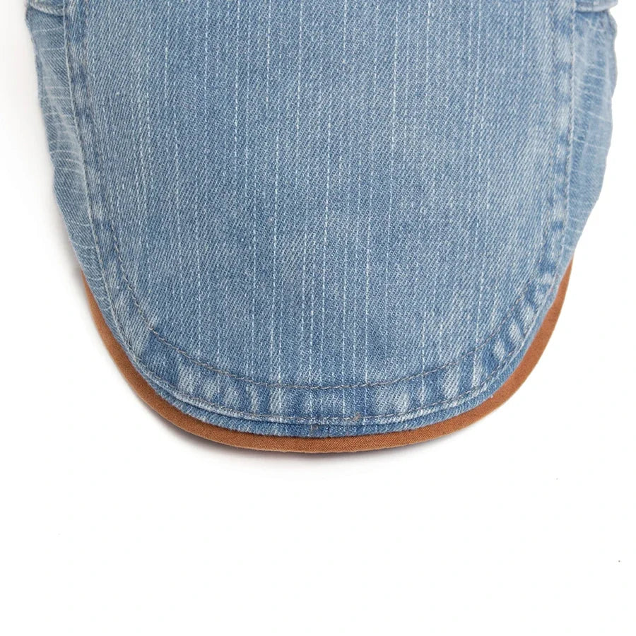 Walter | Classic Denim Flat Cap