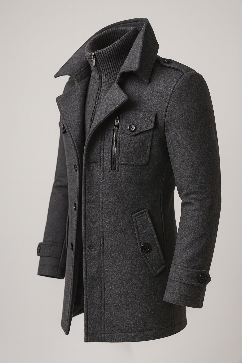 Marcus  | Timeless Winter Overcoat