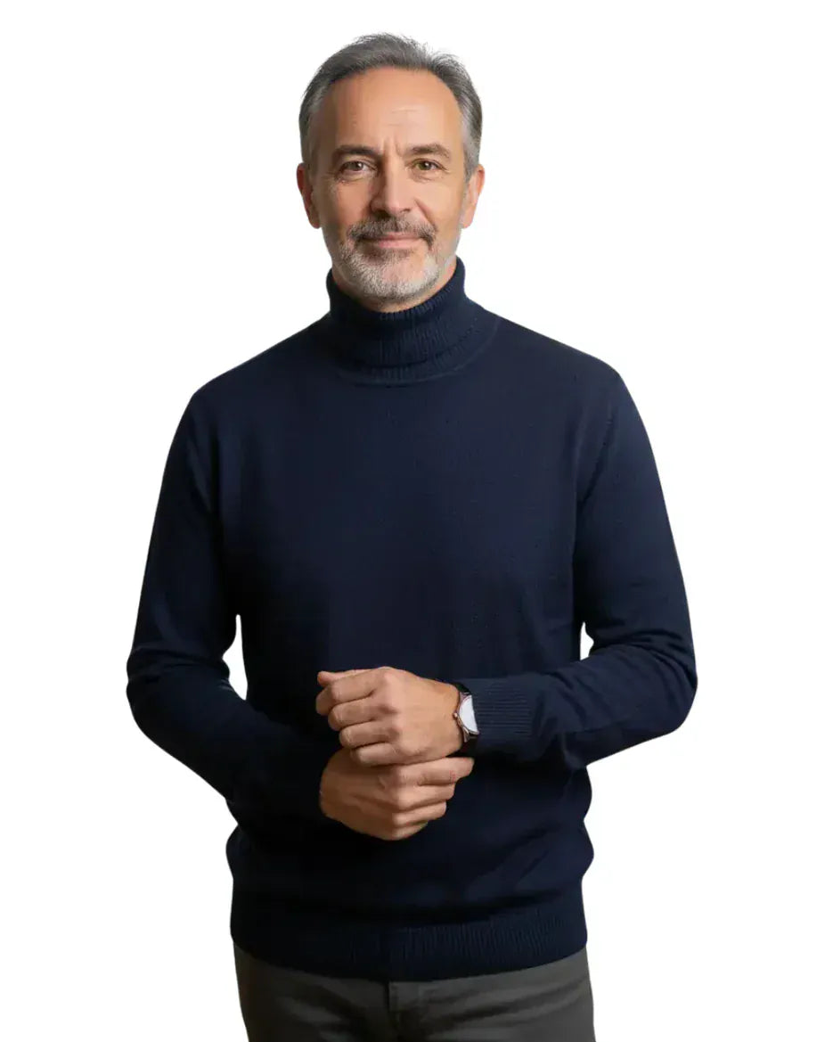Avery | Soft Ribbed Turtleneck Sweater