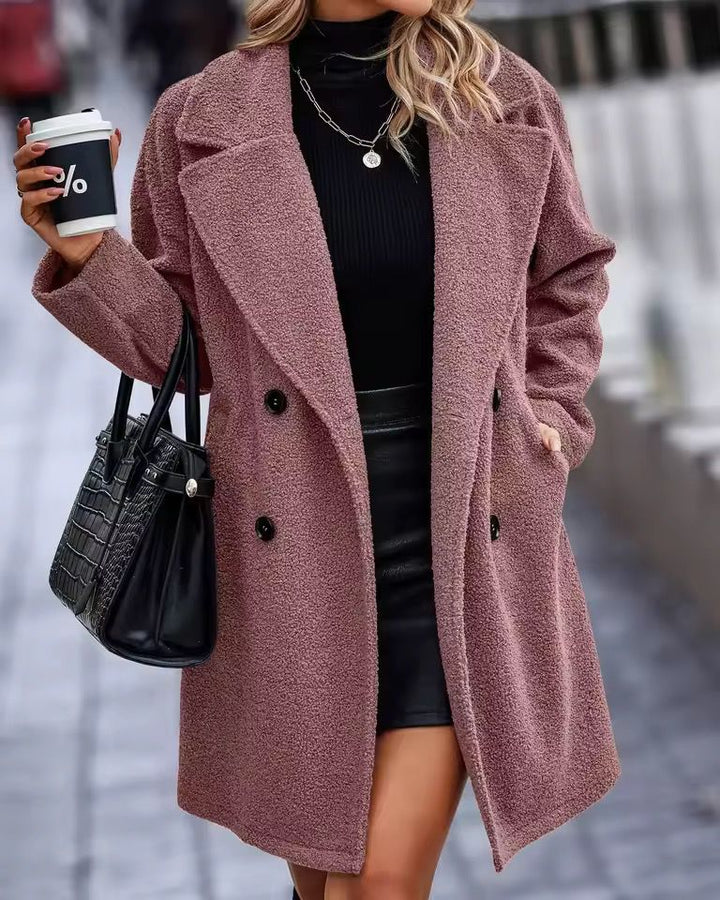 Delia | Button Pocket Coat