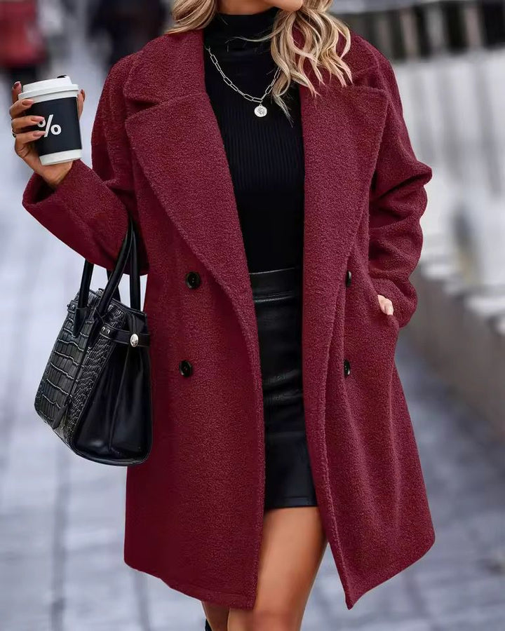 Delia | Button Pocket Coat