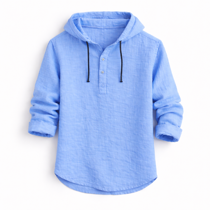 Liam™ | Casual Hooded Shirt