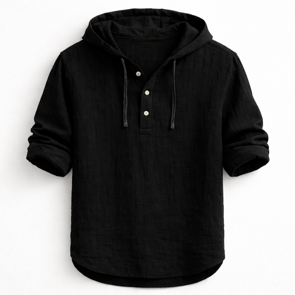 Liam™ | Casual Hooded Shirt