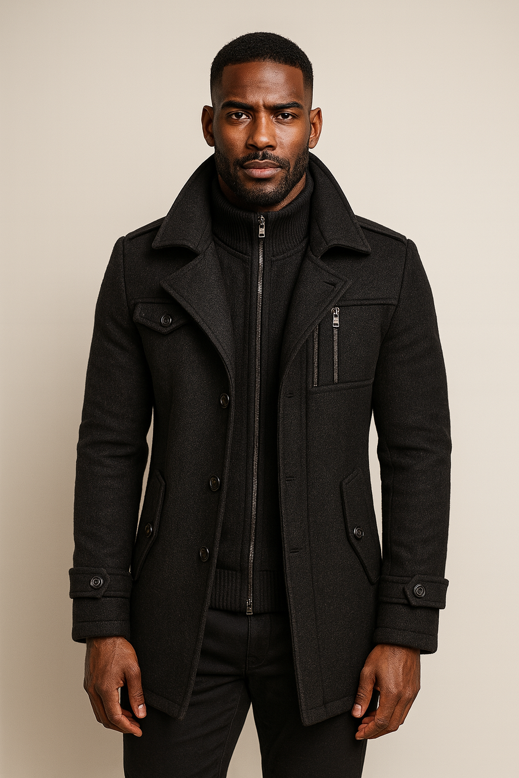 Marcus  | Timeless Winter Overcoat