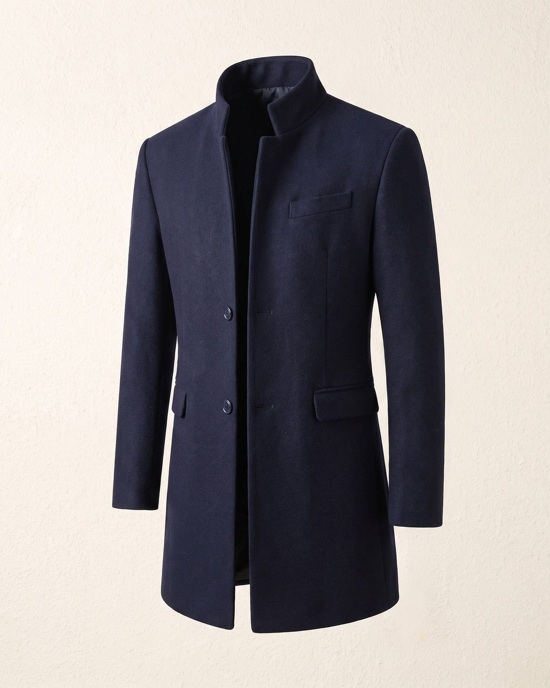 Lowell | Stand Collar Overcoat