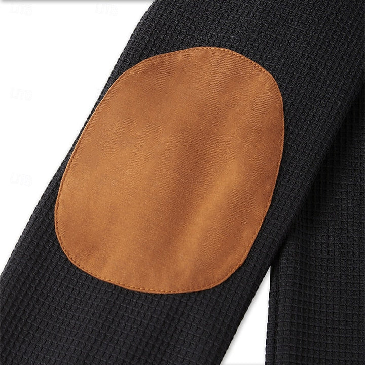 Raymond | Textured Long-Sleeve Henley