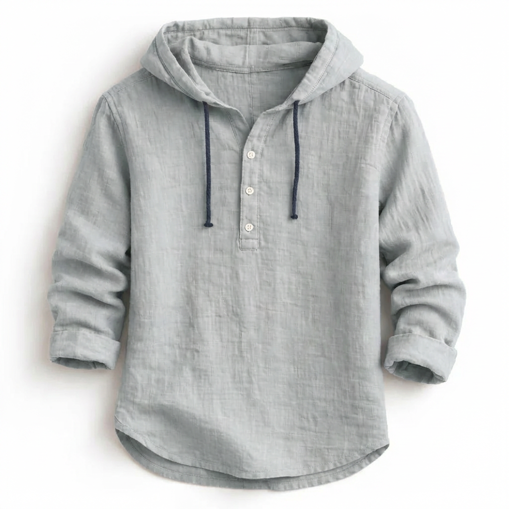 Liam™ | Casual Hooded Shirt