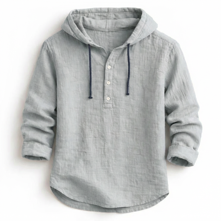 Liam™ | Casual Hooded Shirt