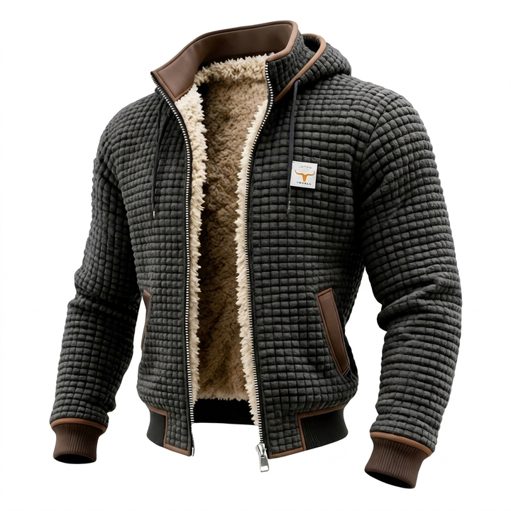 Warren | Quilted Hooded Bomber Jacket