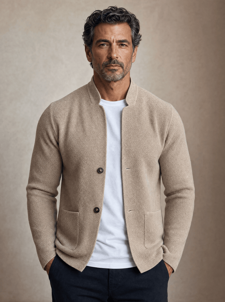 Ellis | Textured Knit Blazer
