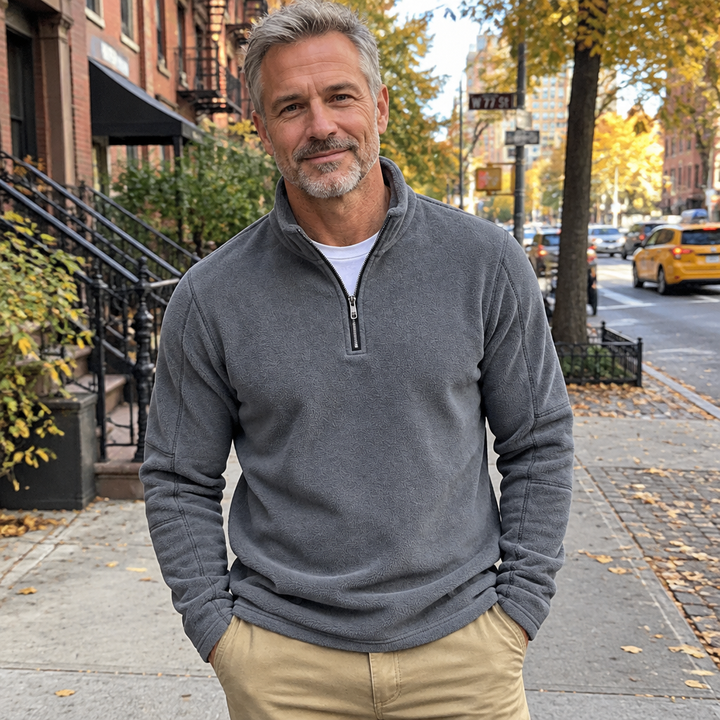 Harlan | Fleece Half-Zip Pullover