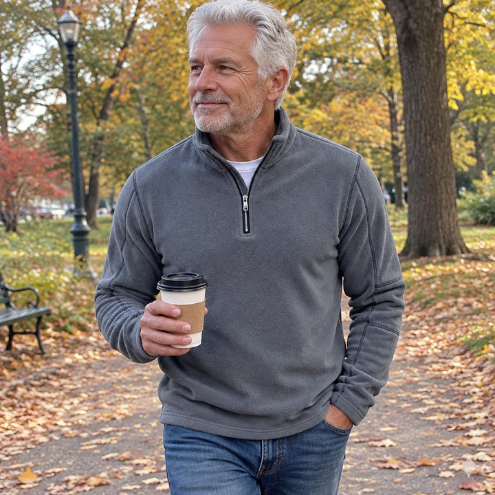 Harlan | Fleece Half-Zip Pullover