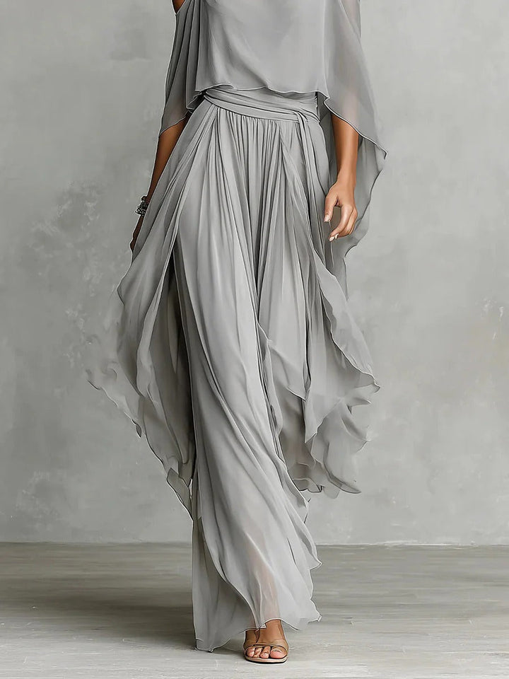 Veloura | Elegant Flowing Maxi Dress