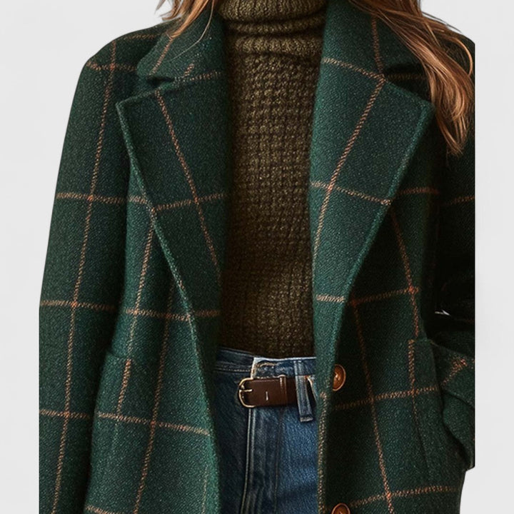 Brooke | Check Coat