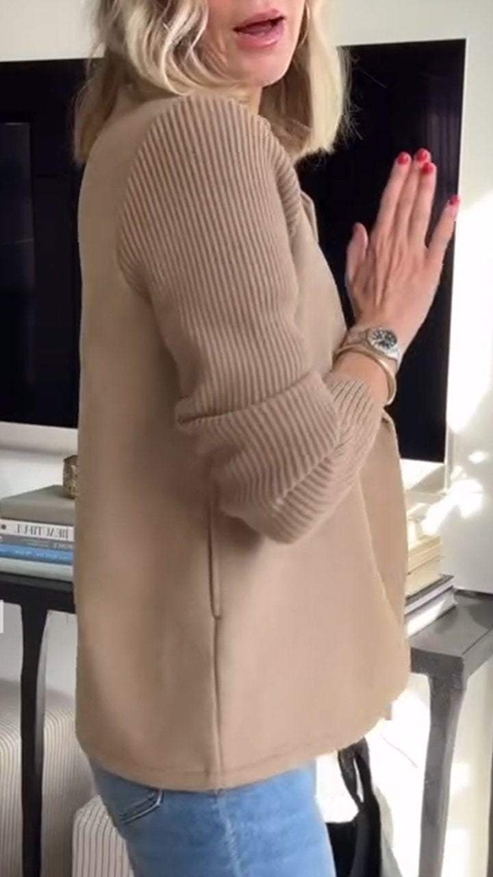 Lillian | Soft Knit Blazer Coat
