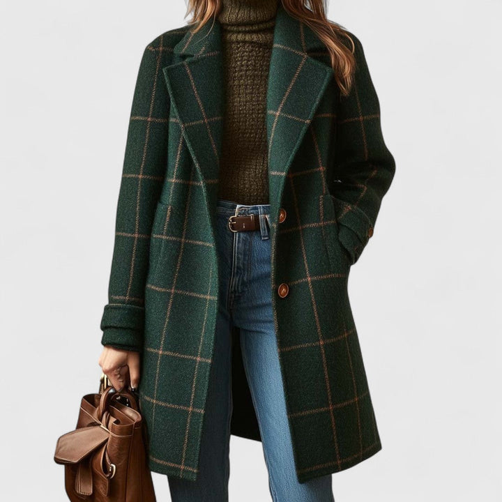 Brooke | Check Coat