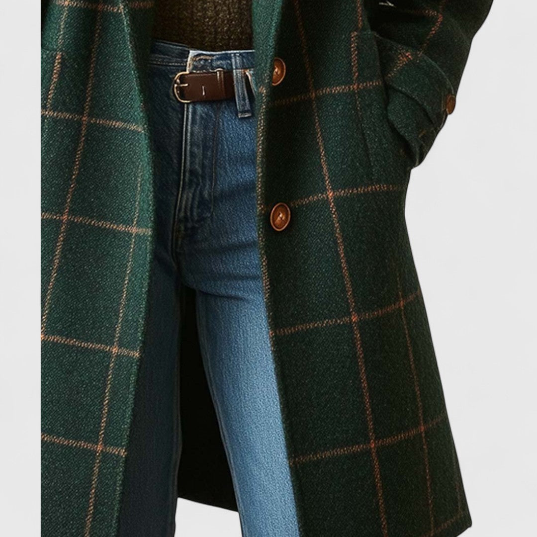 Brooke | Check Coat