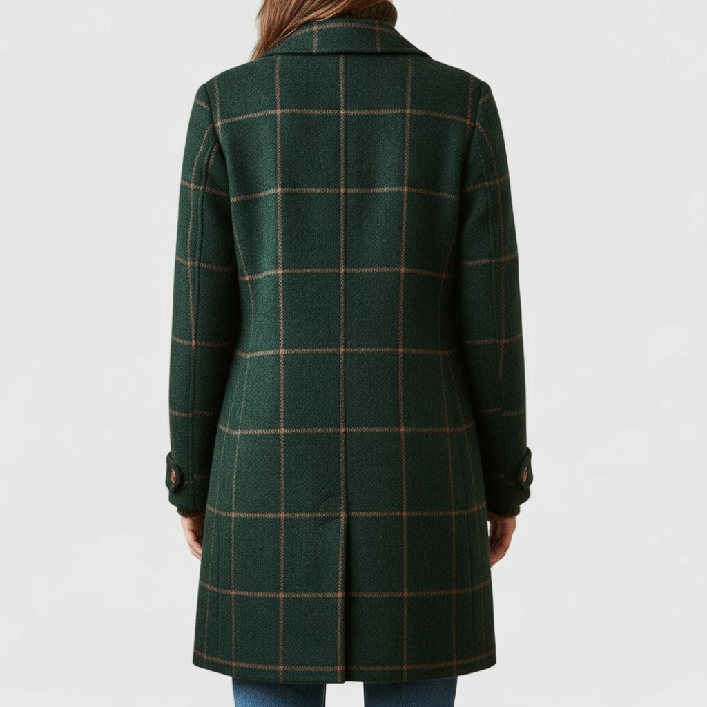 Brooke | Check Coat