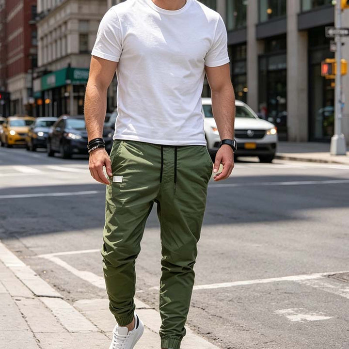 Julian | Tapered Drawstring Pants
