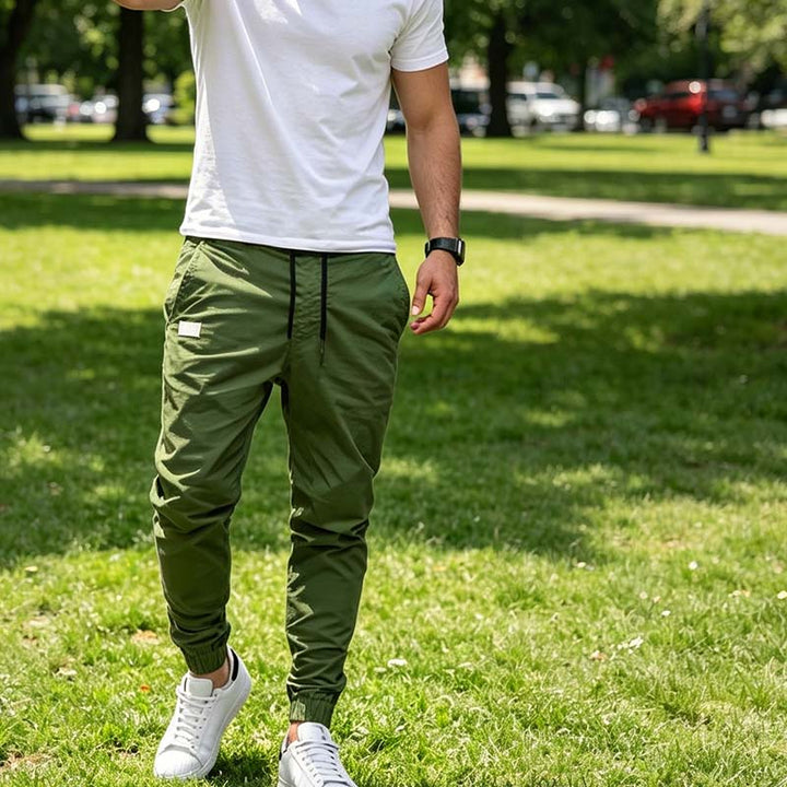 Julian | Tapered Drawstring Pants