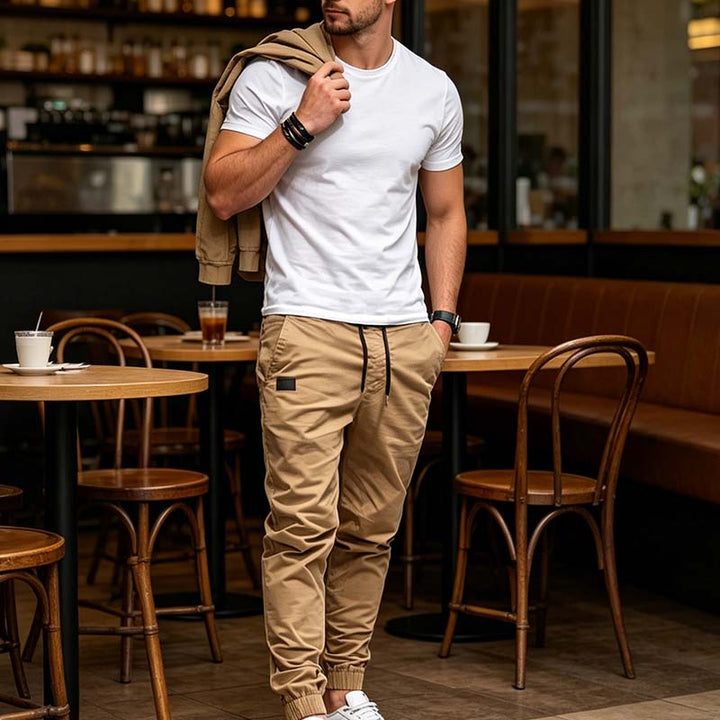 Julian | Tapered Drawstring Pants