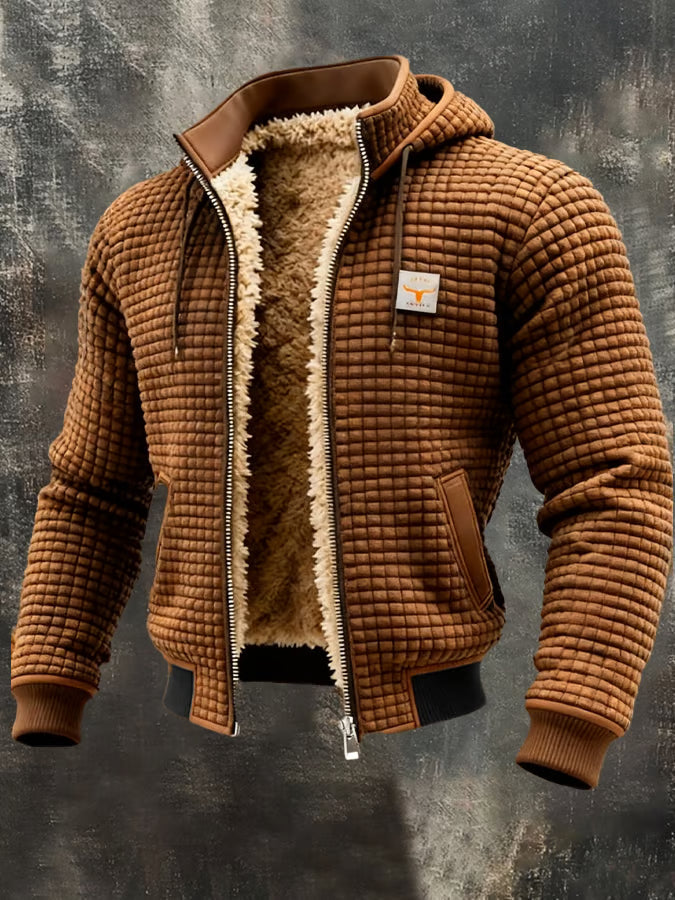 Warren | Quilted Hooded Bomber Jacket