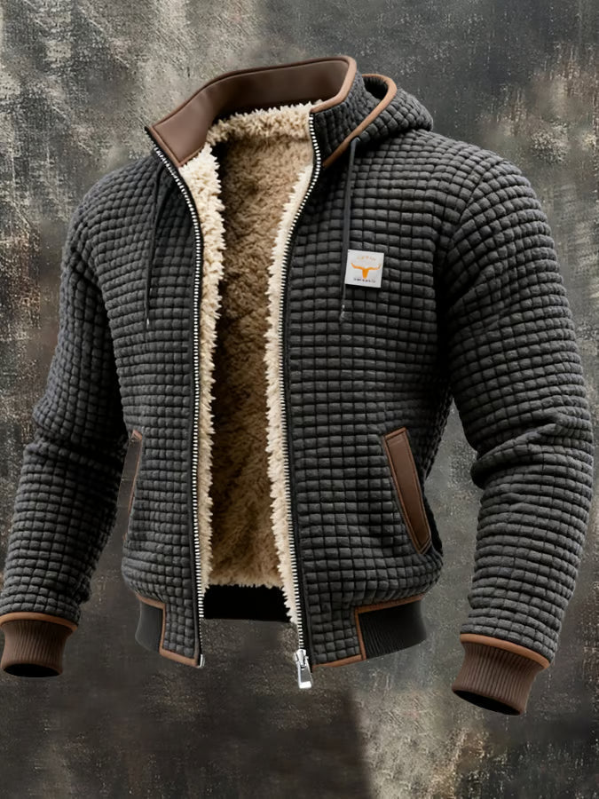 Warren | Quilted Hooded Bomber Jacket