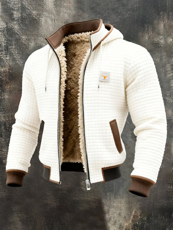 Warren | Quilted Hooded Bomber Jacket