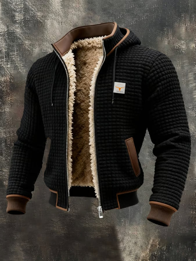 Warren | Quilted Hooded Bomber Jacket